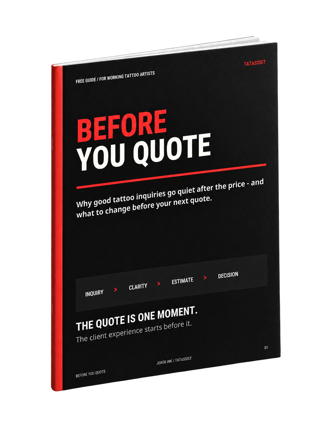 Before You Quote, the free guide by Joker Ink
